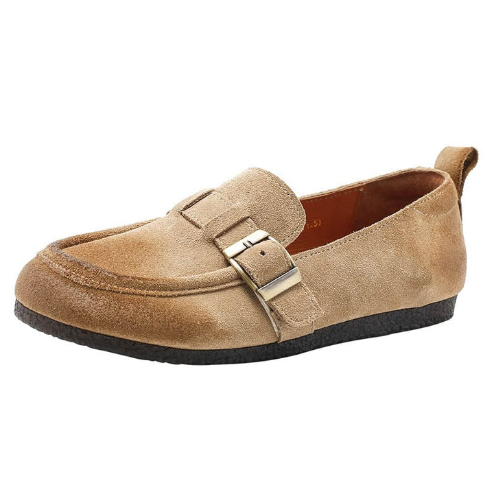 dwarves1534-4 Loafers 5.5 Apricot