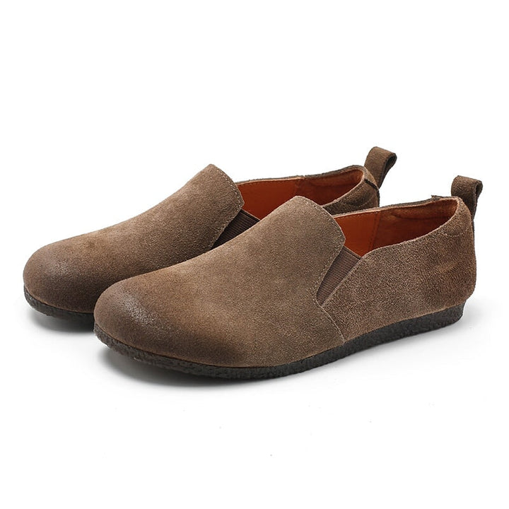 dwarves1538-17 loafers 5.5 Khaki