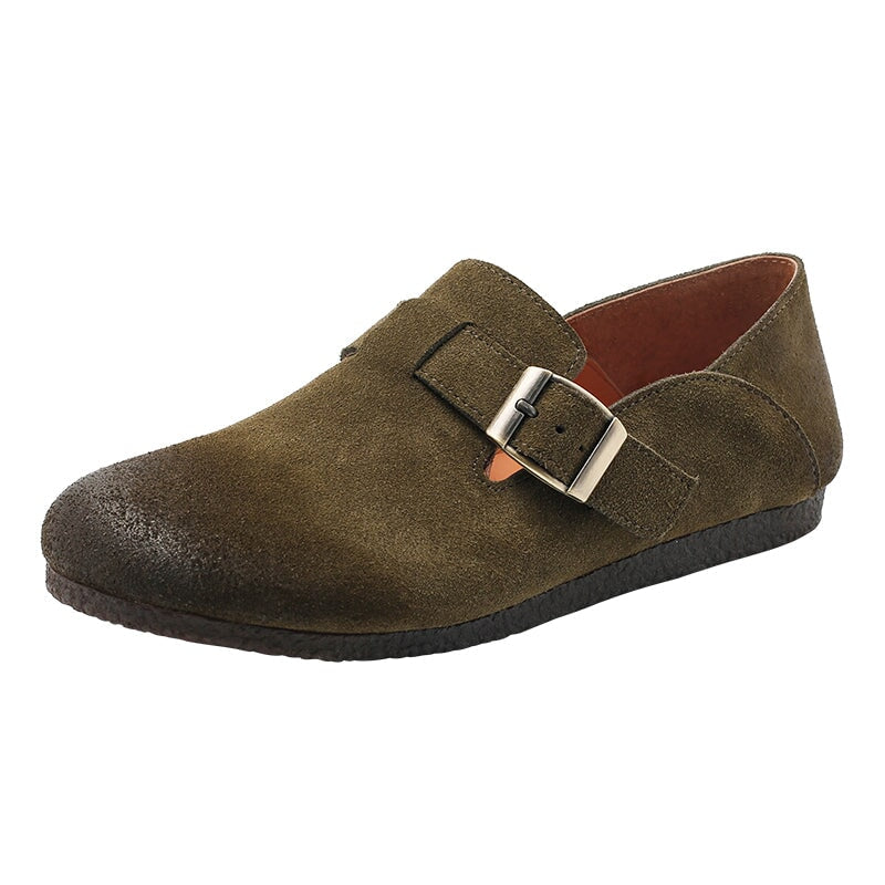 dwarves1540-4 Loafers 5.5 Green