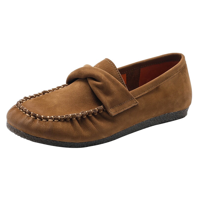 dwarves1554-7 Loafers 5.5 Khaki