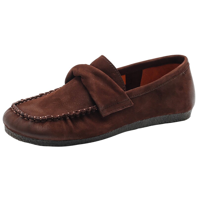 dwarves1554-8 Loafers 5.5 Coffee