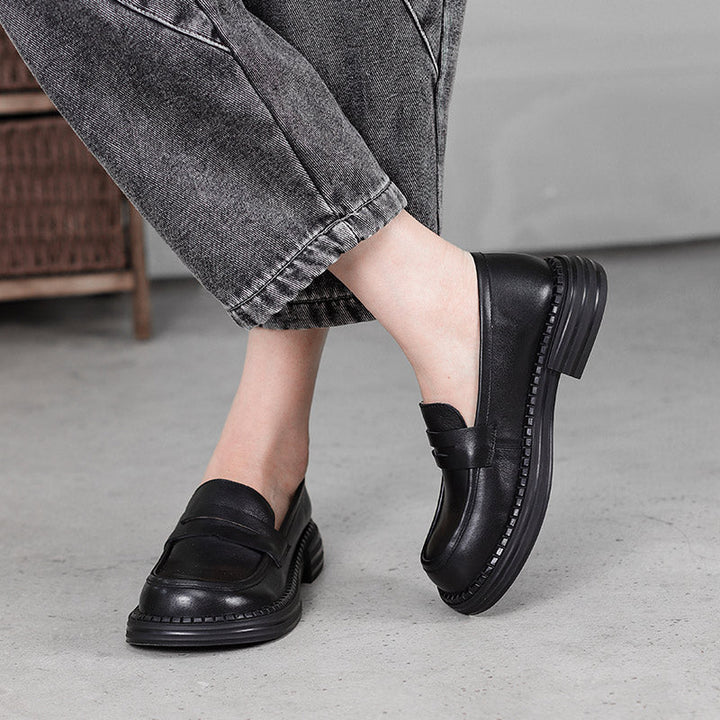 dwarves1677-1 Loafers 5.5 Black