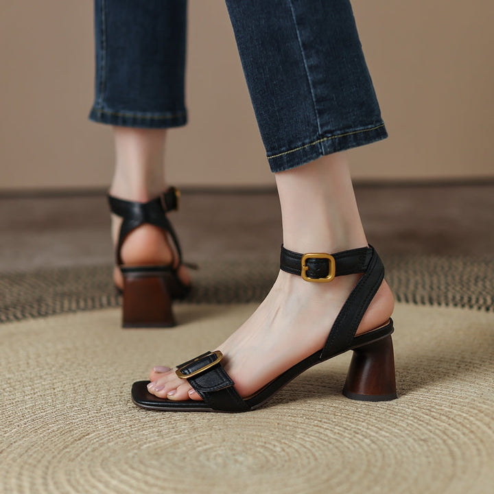 dwarves1692-1 Sandals 5 Black