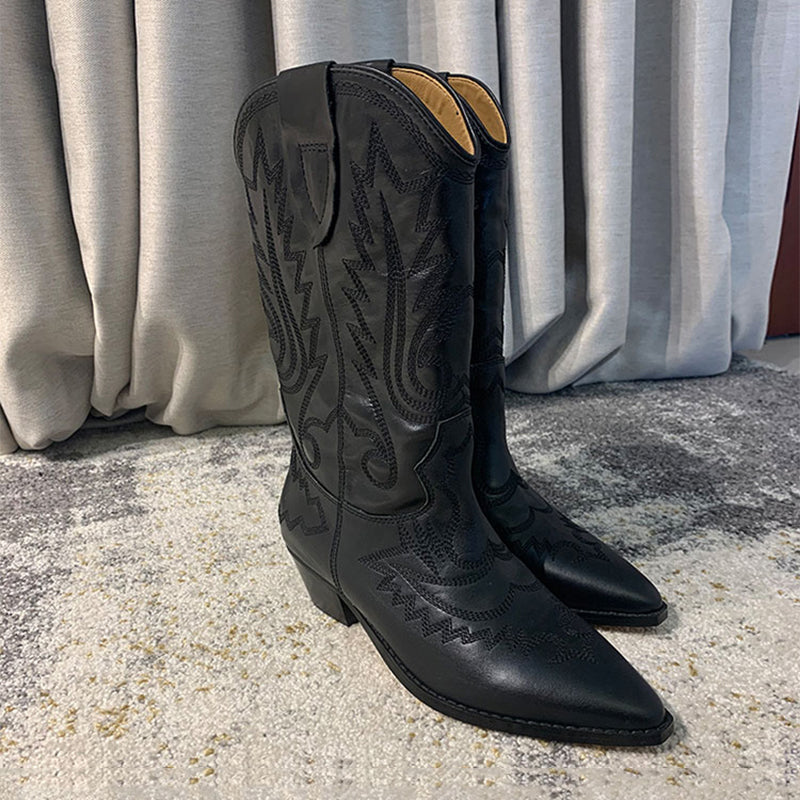 dwarves1736-17 Boots Black2 5.5