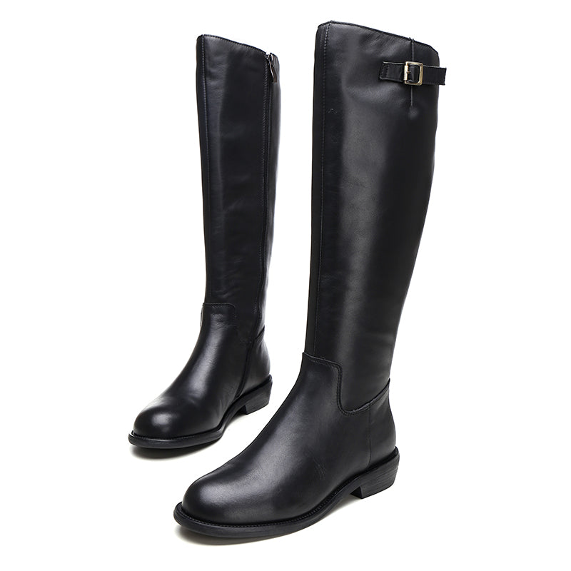 dwarves1775-1 Boots 5.5 Black Short Plush