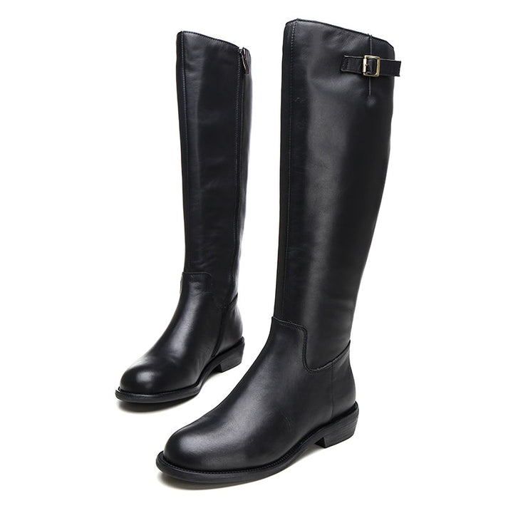 dwarves1775-1 Boots 5.5 Black Short Plush