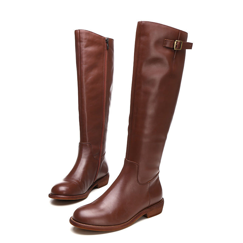 dwarves1775-2 Boots 5.5 Brown Short Plush