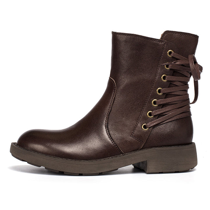 dwarves1898-2 Boots 5.5 Deep Coffee