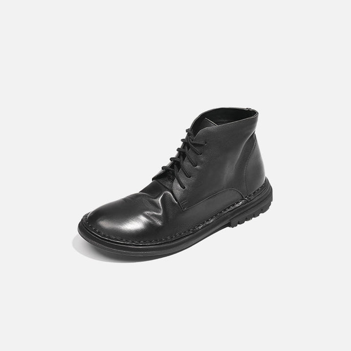 dwarves1902-2 Oxfords &amp; Tie 5 Black