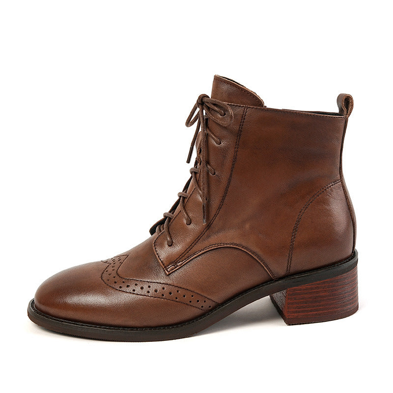 dwarves1942-5 Boots 5.5 Brown