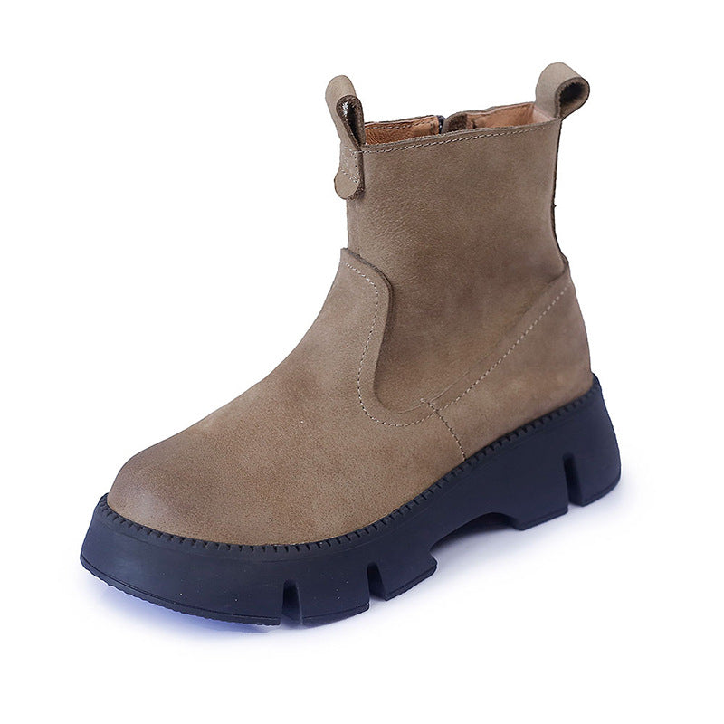dwarves2035-2 Boots 5.5 Apricot