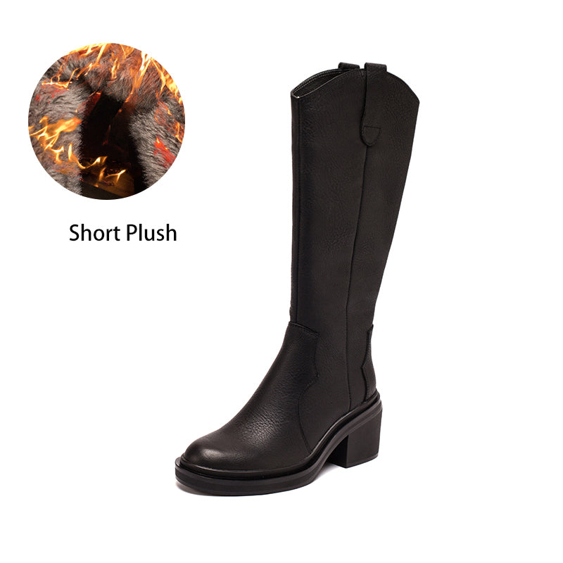 dwarves2050-2 Boots 5.5 Black Short Plush