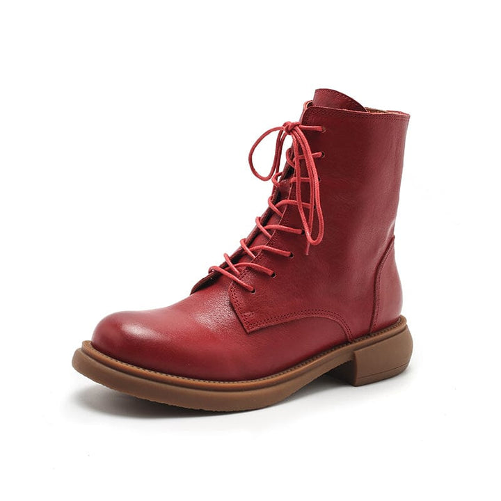dwarves2060-4 Boots 5.5 Red