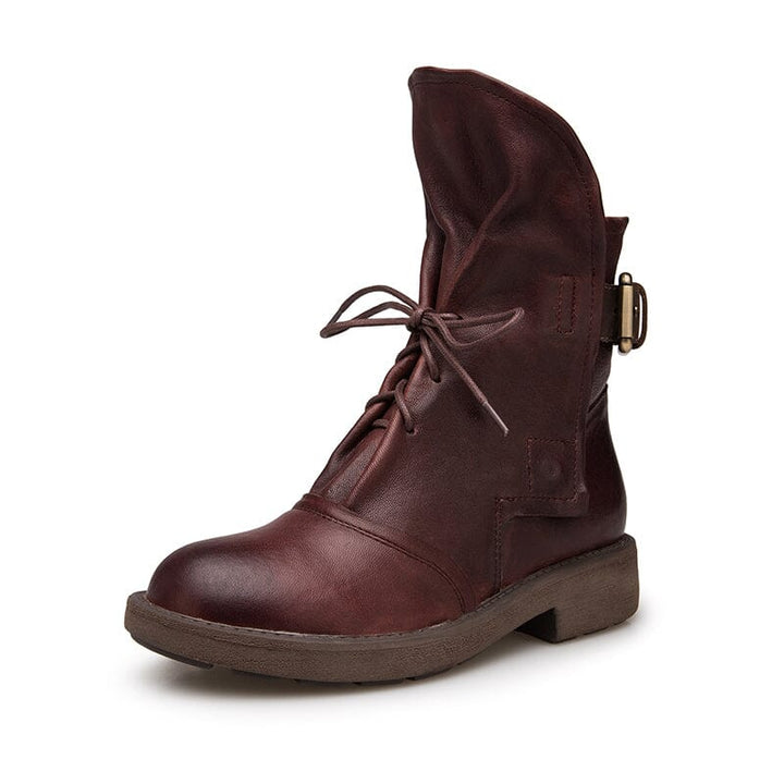 dwarves2084-5 Boots 5.5 Coffee