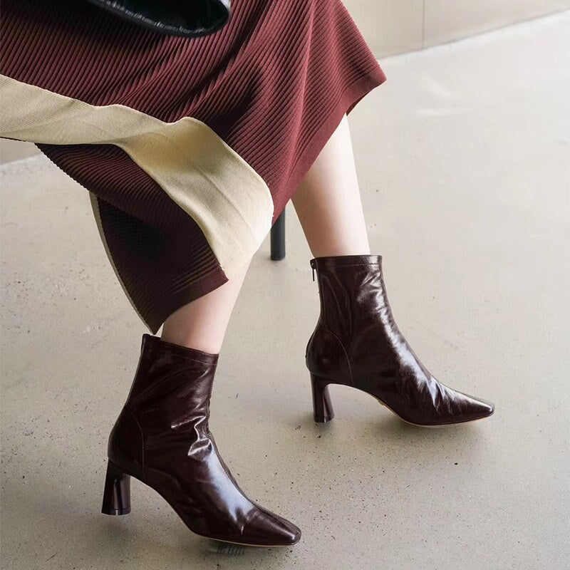 dwarves2102-7 Boots Red 5.5