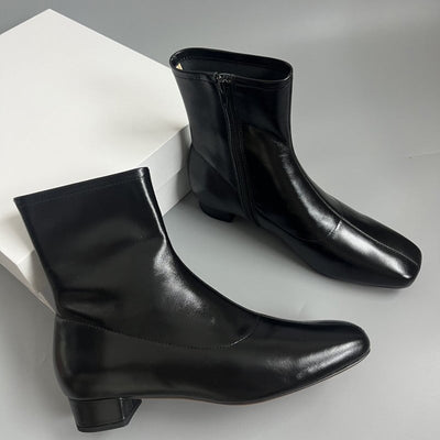 dwarves2107-1 Boots Black 5.5