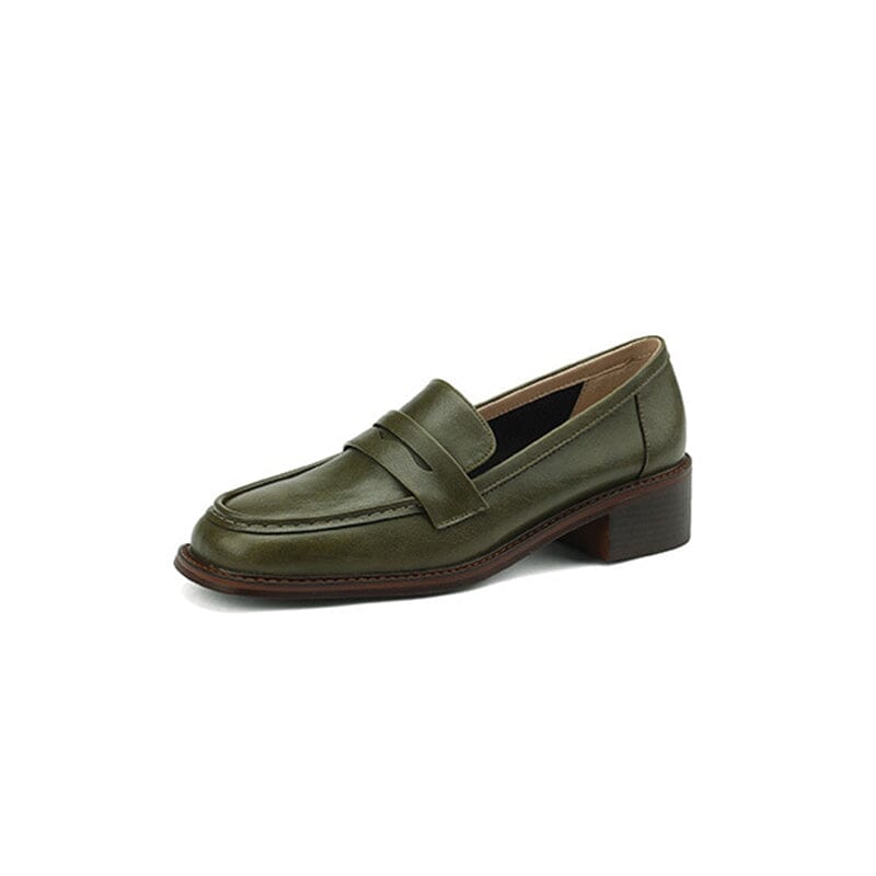 dwarves2141-1 Loafers 5 Green