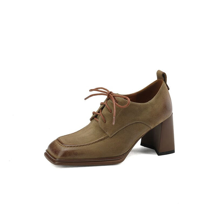 dwarves2182-2 Oxfords &amp; Tie Khaki 5.5