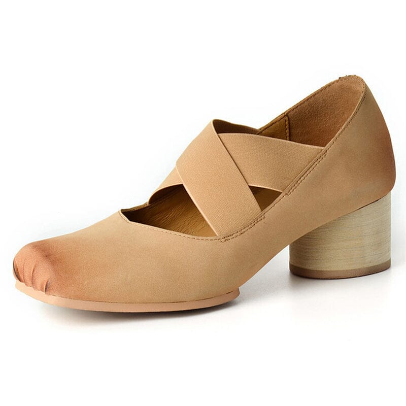 dwarves2217-4 pumps 5.5 Apricot