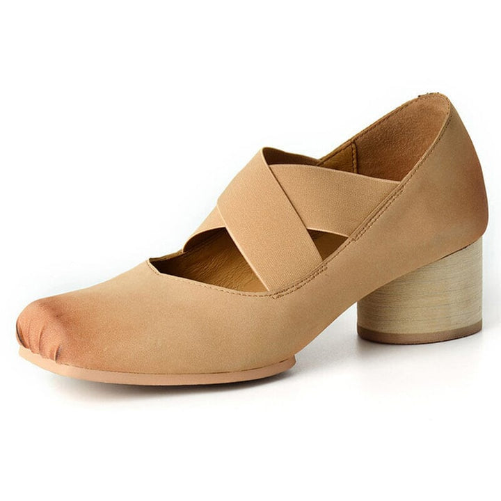dwarves2217-4 pumps 5.5 Apricot