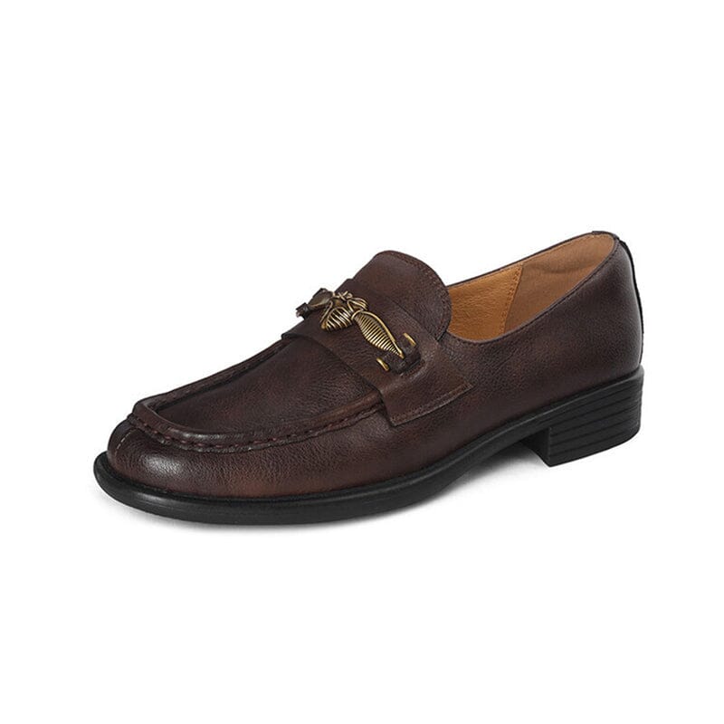 dwarves2227-4 Loafers 5.5 Coffee