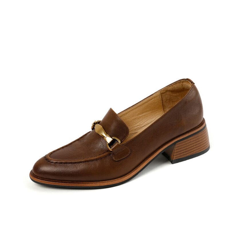 dwarves2230-3 Loafers 5.5 Coffee