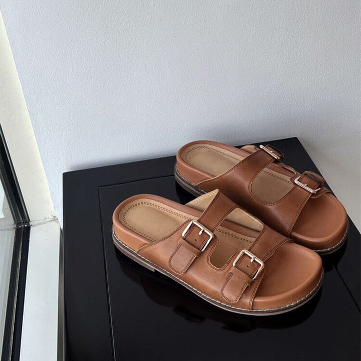 dwarves2242-6 Slippers 5.5 Brown