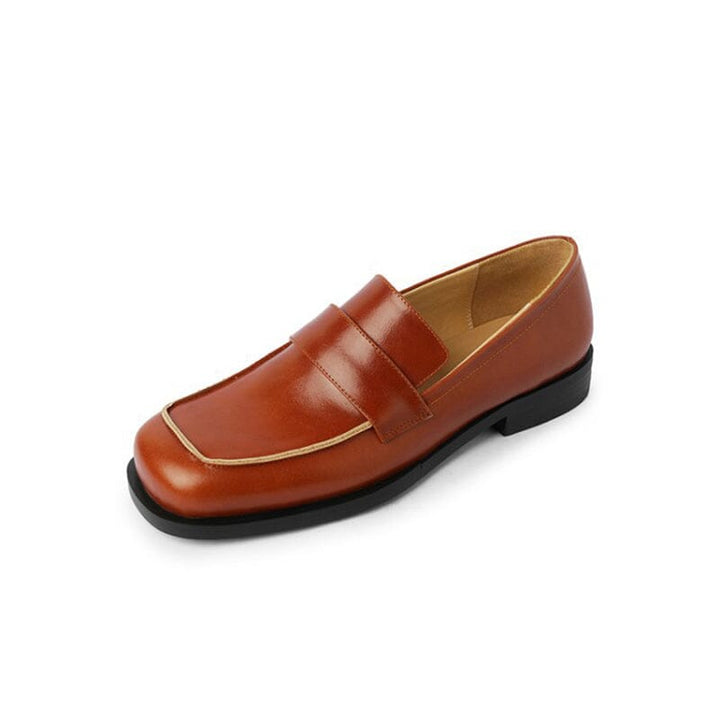 dwarves2243-1 Loafers 5 Orange