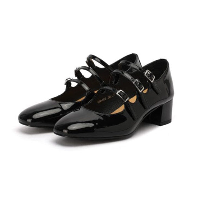 dwarves2264-3 mary jane 5.5 Black