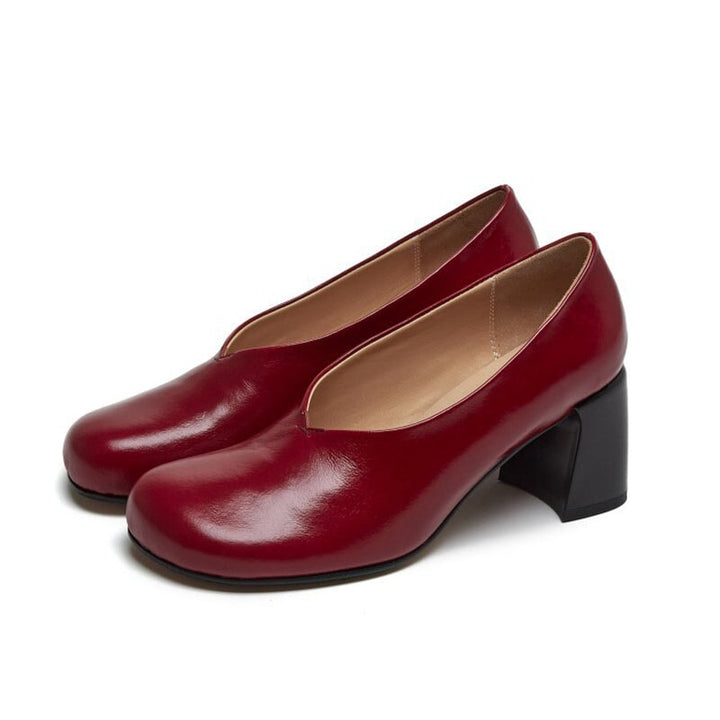 dwarves2279-4 pumps 5.5 Red