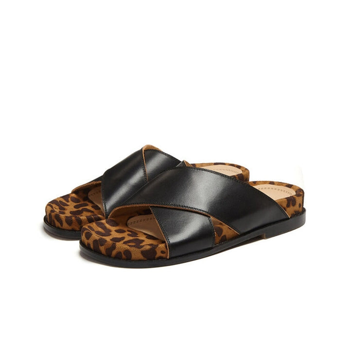 dwarves2283-4 Slippers 5.5 Black