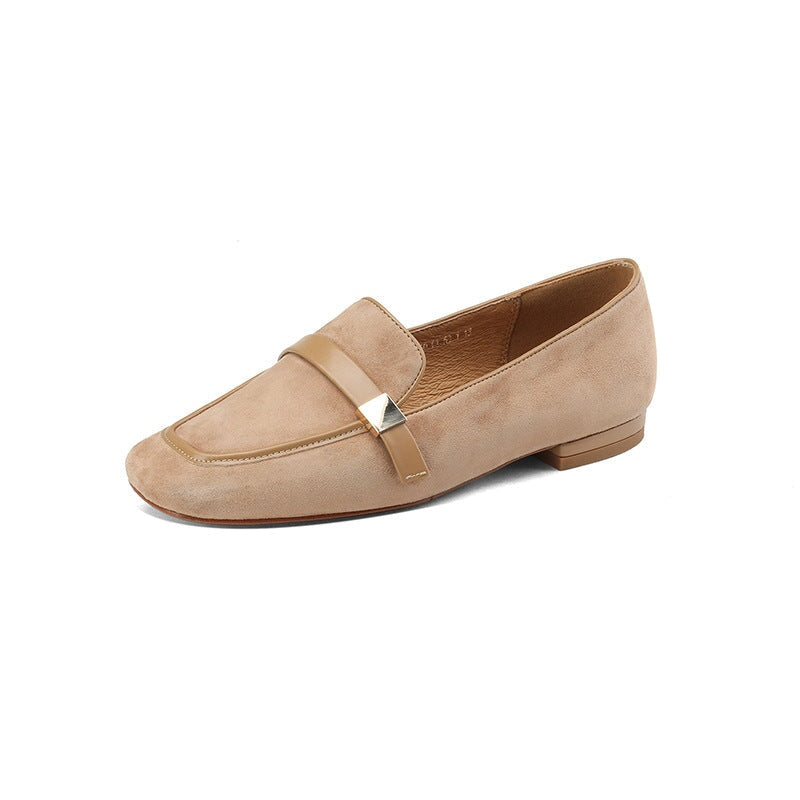 dwarves2298-1 Loafers 5 Apricot