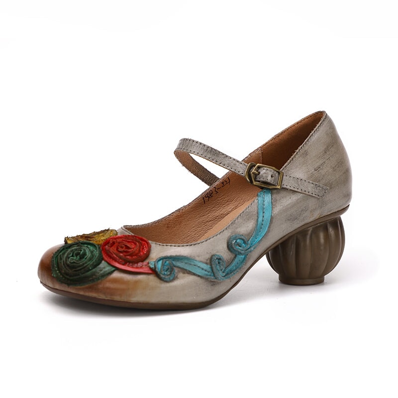 dwarves2309-1 Mary Jane 5.5 Grey