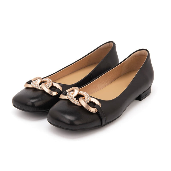 dwarves2334-1 Loafers 7 Black