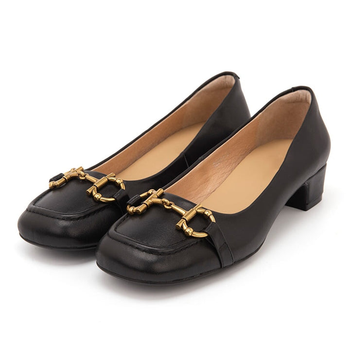 dwarves2337-1 Loafers 7 Black