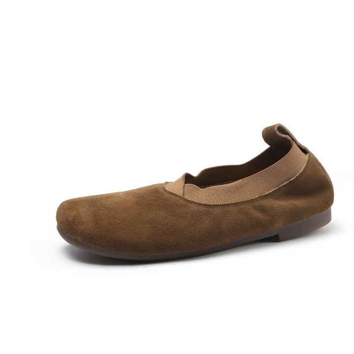 dwarves2367-16 Loafers Camel 5.5