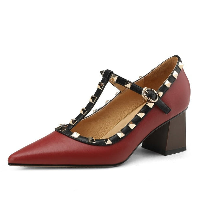dwarves2385-3 Mary Jane 5.5 Red