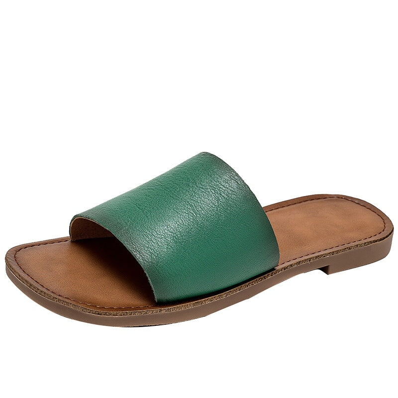 dwarves2406-3 slippers 5.5 Green