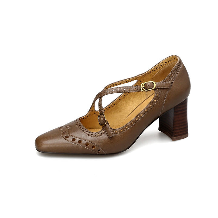 dwarves2439-4 Mary Jane 5.5 Khaki