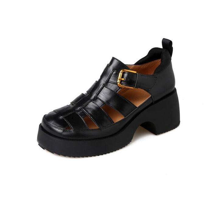 dwarves2440-6 Sandals 5.5 Black