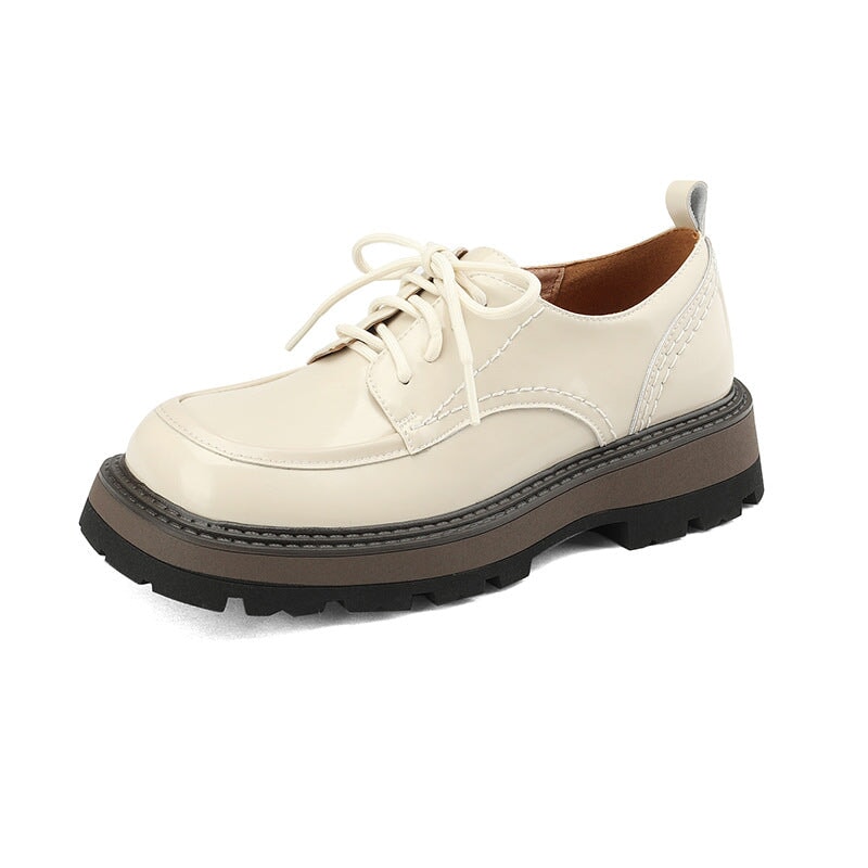 dwarves2446-3 Oxfords &amp; Tie 5.5 Beige