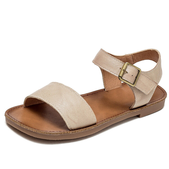 dwarves2454-2 Sandals 5.5 Beige