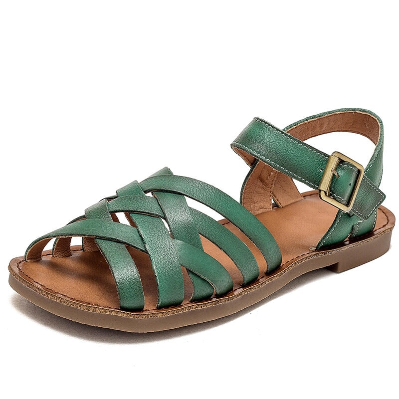 dwarves2458-1 Sandals 5.5 Green