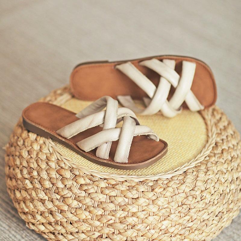 dwarves2459-3 Sandals 5.5 Beige