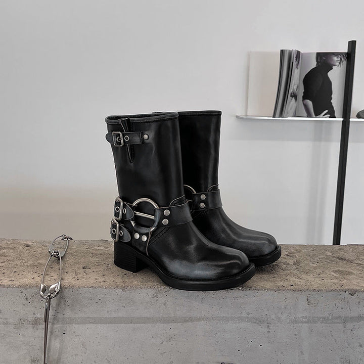 dwarves250-7 Boots 5.5 Black