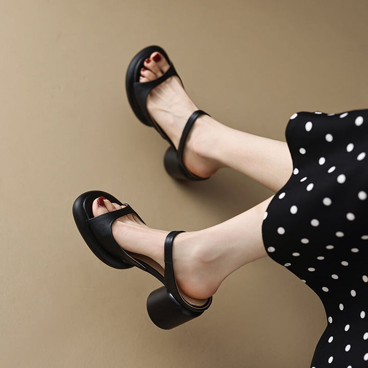 dwarves2529-6 Sandals 5 Black