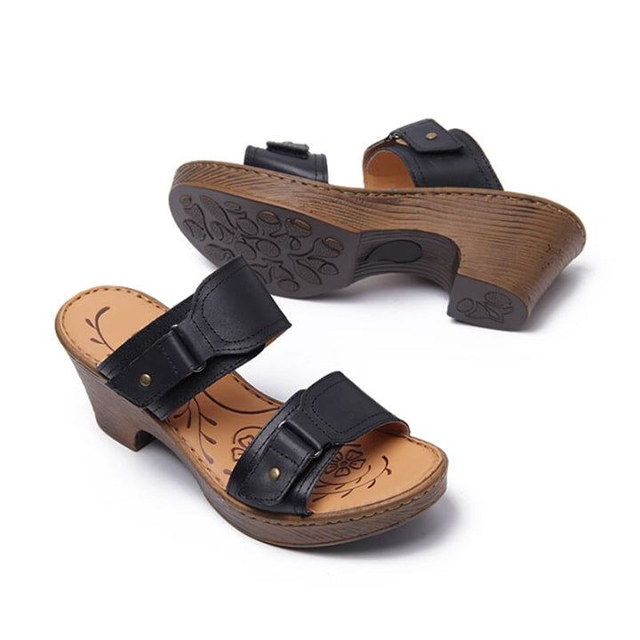 dwarves2530-1 Slippers 5.5 Black