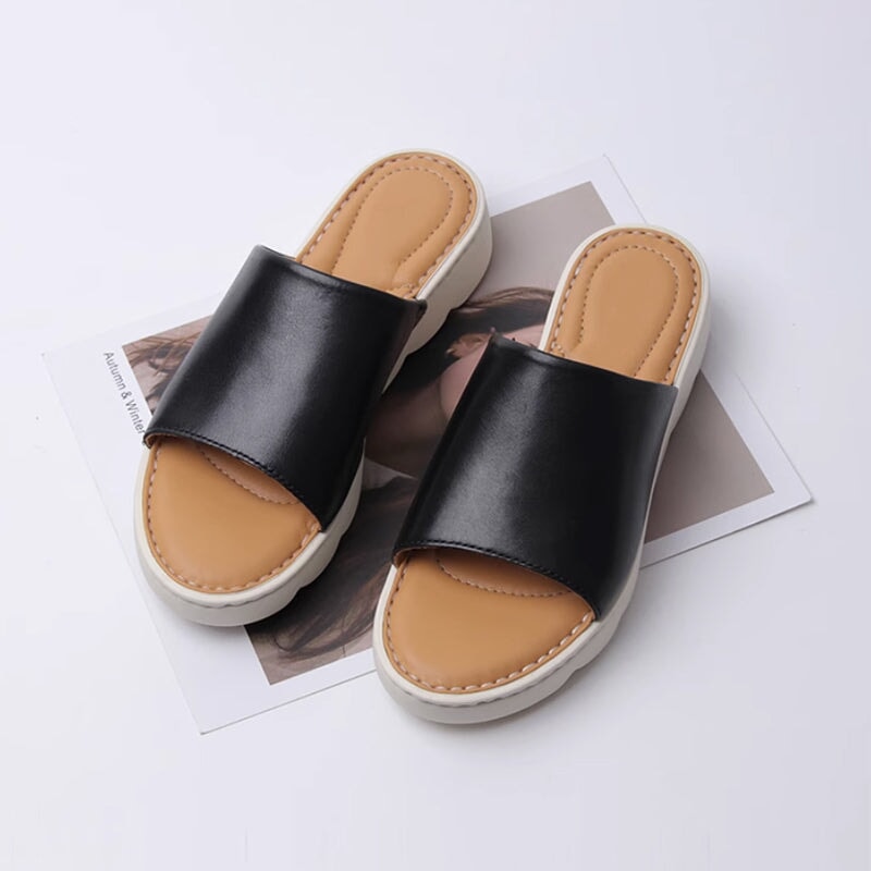 dwarves2538-3 slippers 5.5 Black