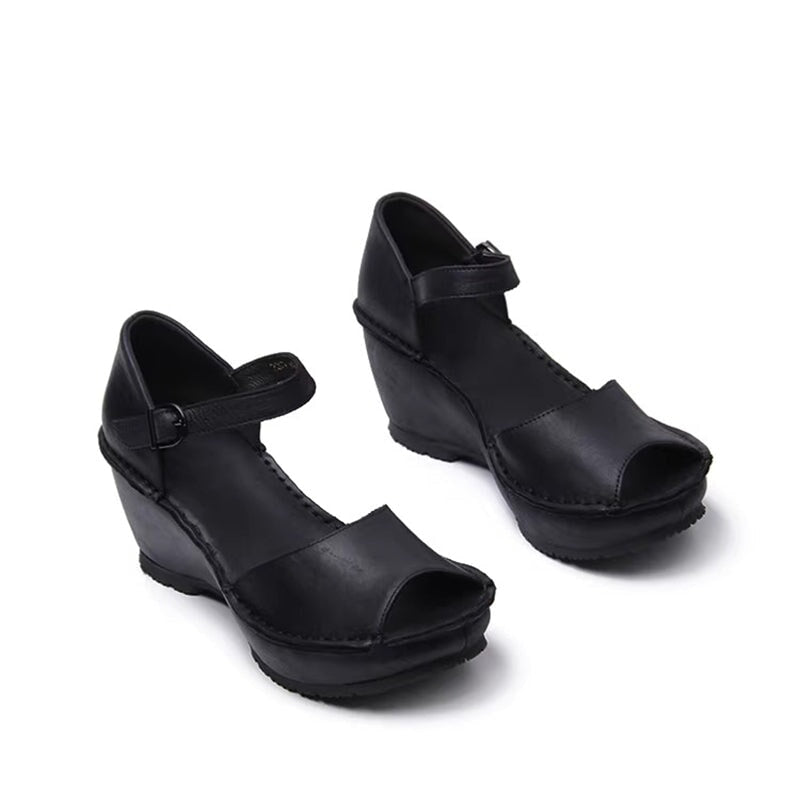 dwarves2542-21 Sandals 8.5 Black