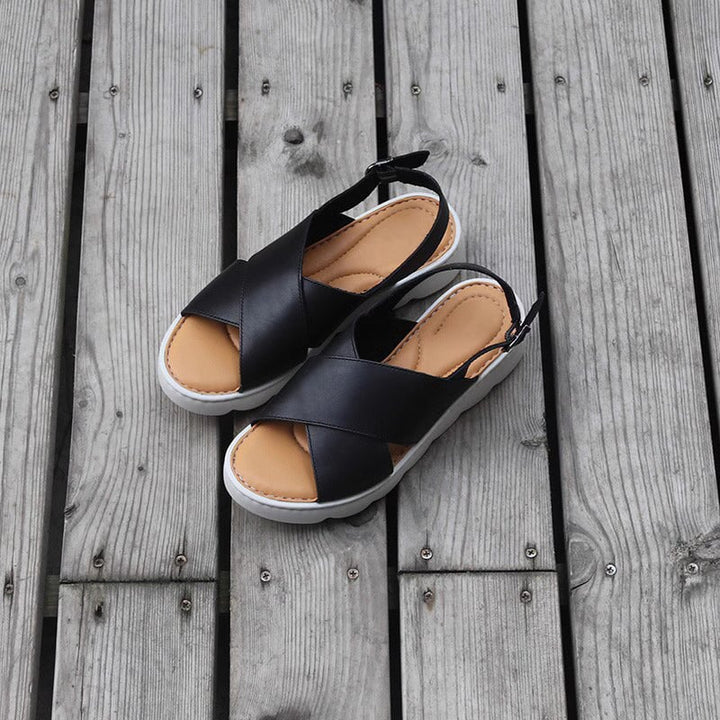 dwarves2543-1 Sandals 5.5 Black